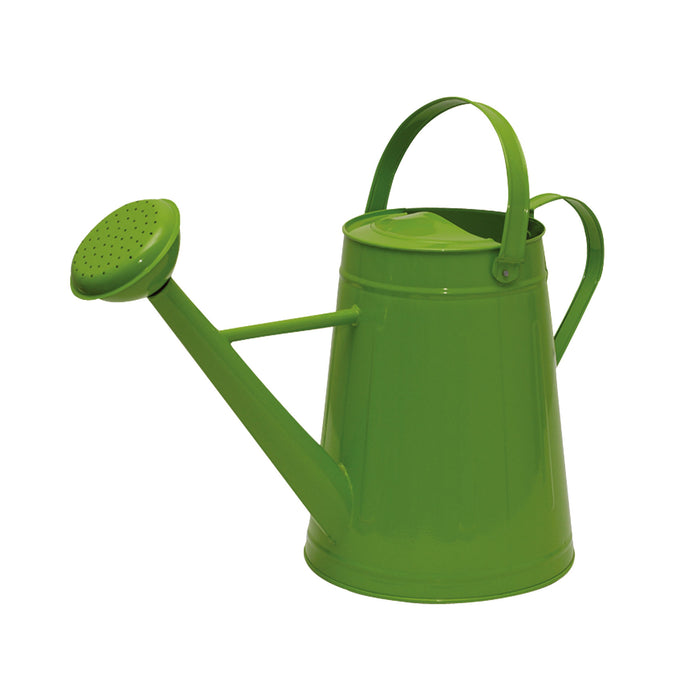 2.1 gal Green Metal Watering Can