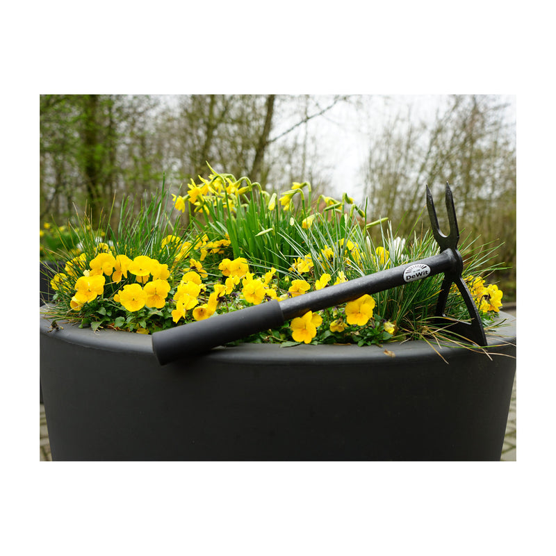 DeWit Comby Hoe - 2 Tine Cultivator /  Wide Edge Chopping