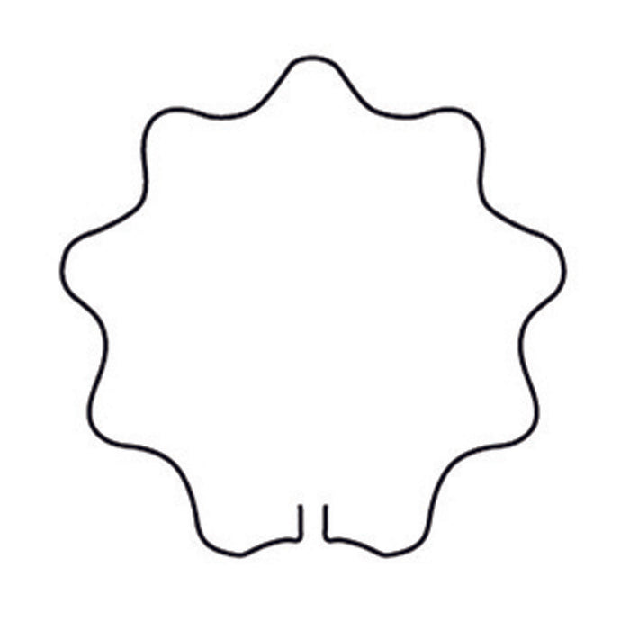 Plant Support Ring 19" Scalloped Circle