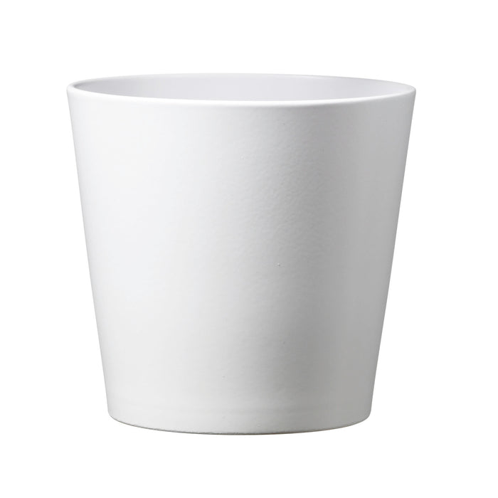 5.1" White Ceramic Dallas Esprit Pot