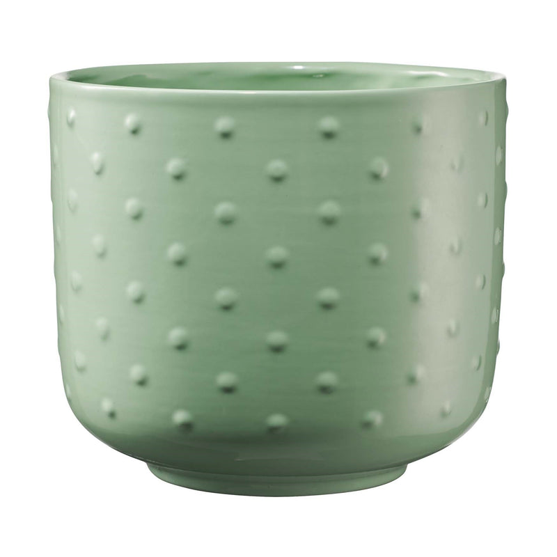 5.1" Celadon Green Ceramic Baku Pearl Pot