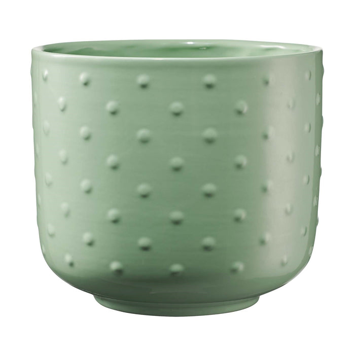 5.1" Celadon Green Ceramic Baku Pearl Pot