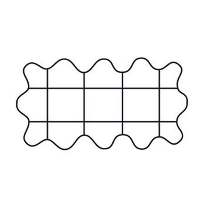 Plant Support Grid 26" x 13" Scalloped Rectangle
