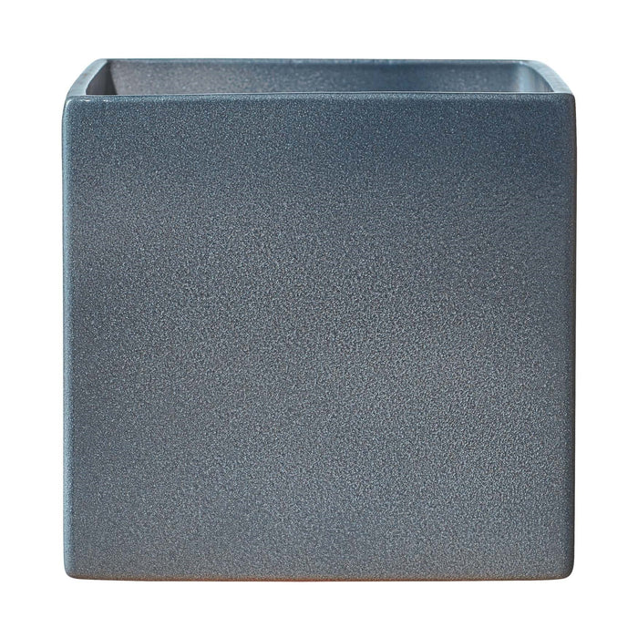 5.1" Deep Blue Ceramic Latina Effect Pot