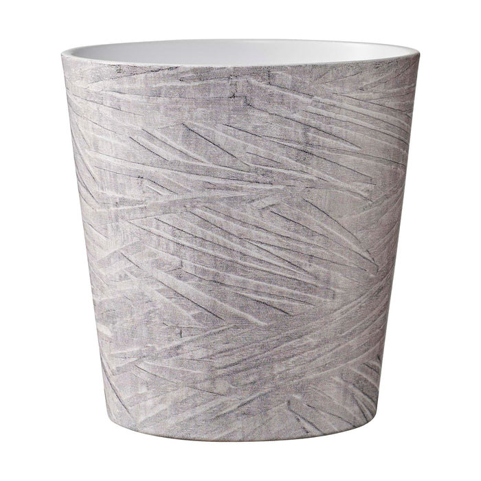 5.1" Gray Ceramic Dallas Structure Pot