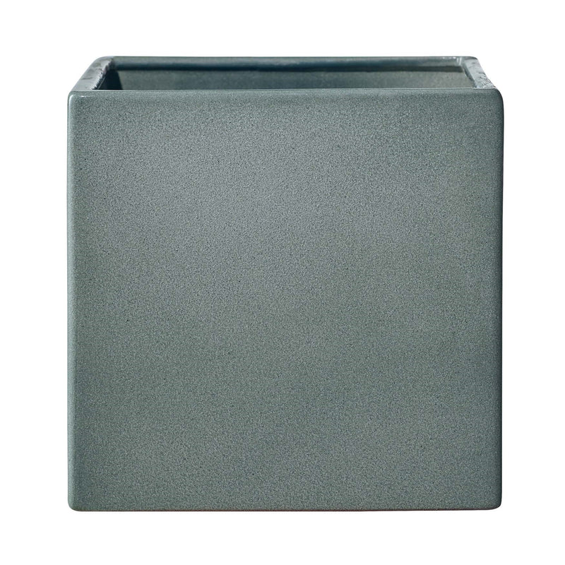 5.1" Olive Green Ceramic Latina Effect Pot