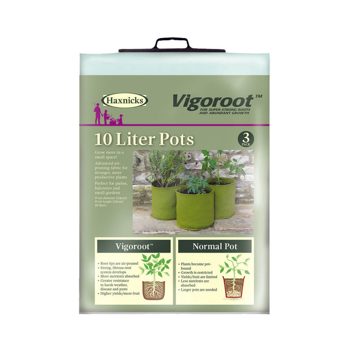 2.6 Gal Vigoroot Pots 3pk