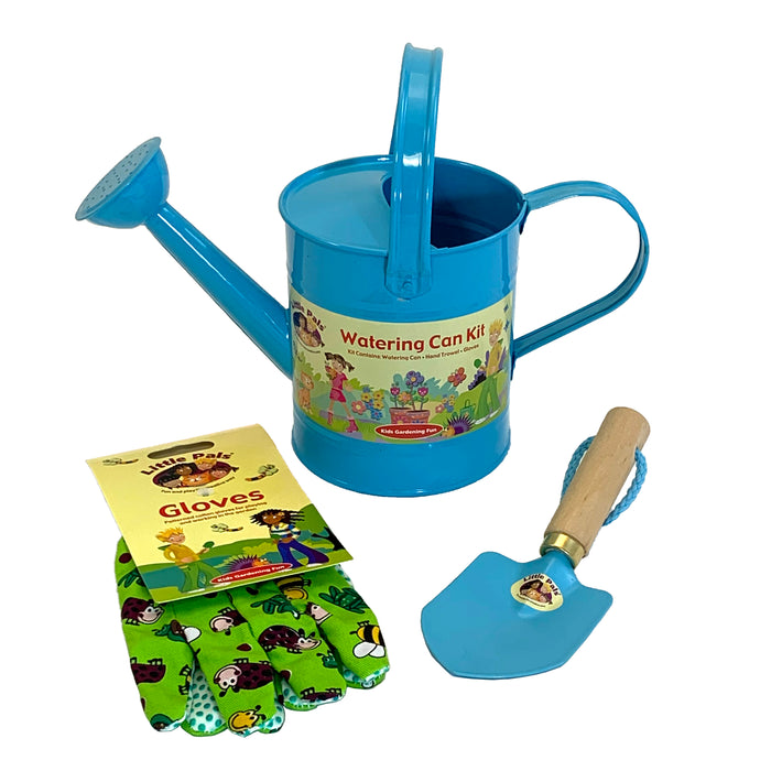 Little Pals Blue Watering Can Kit