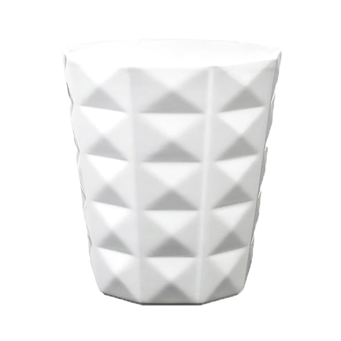 5.9" Shiny White Ceramic Kyoto Pot