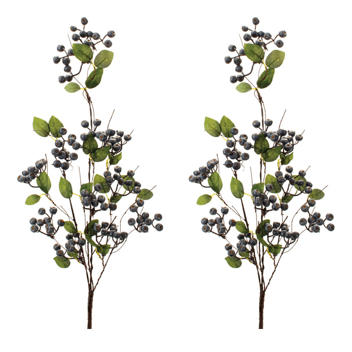 Berry Spray (Set of 2) 35”H Polyester/Foam