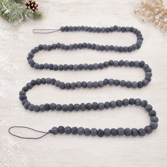 Wood Bead Garland (Set of 2) 6'L Wood