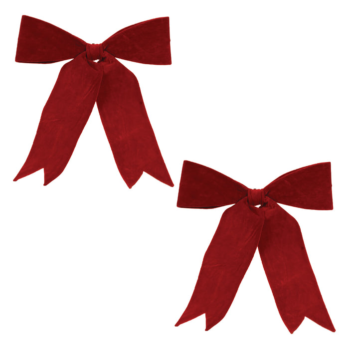 Red Wired Holiday Boy (Set of 2)