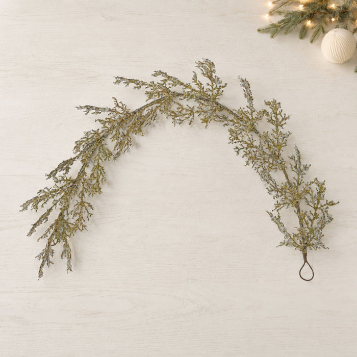 Iced Garland 5'L Plastic