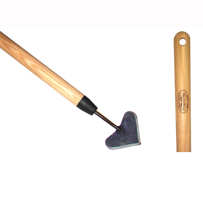 DeWit Hoe - Heart Shaped Push Long Handle