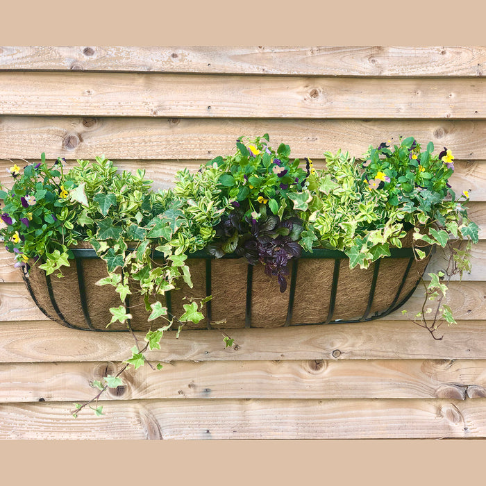 30" Cambridge Premium Wall Trough with Coco Liner