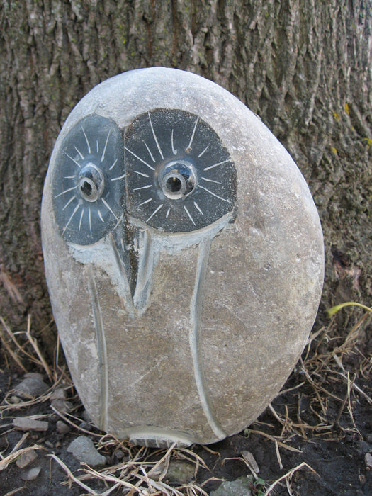 6" Boulder Owl