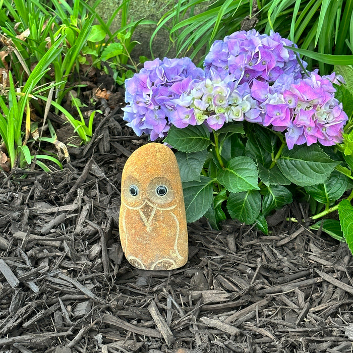 6" Boulder Owl