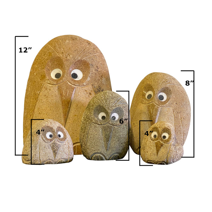 Family of Boulder Angry Birds 5 Pcs 4"X26"8"12"