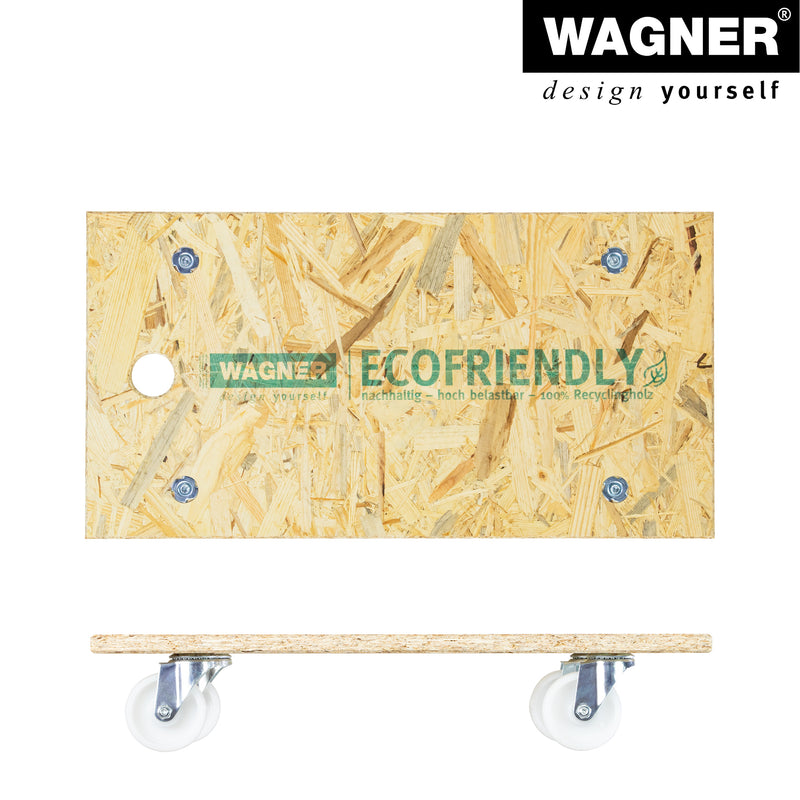23" x 12" Wood Moving Dolly