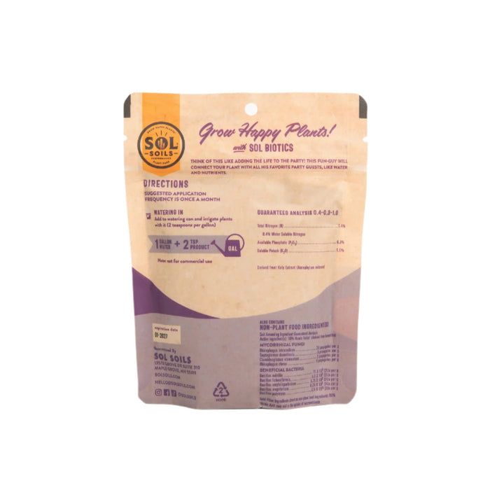 Sol Biotics - Monthly Myco - Mycorrhizal Fungi Inoculant