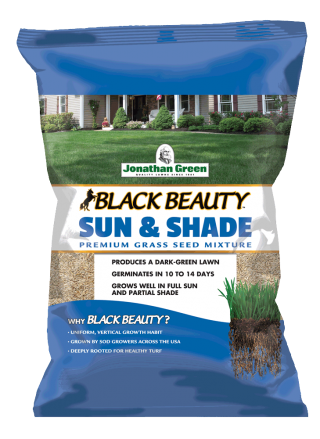 Jonathan Green Black Beauty® Sun & Shade Grass Seed - In store pickup only