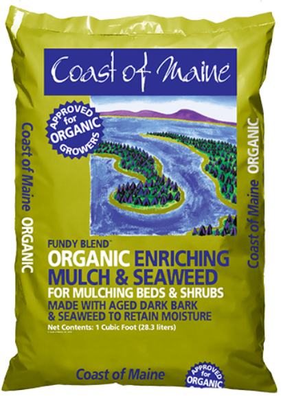 Coast of Maine Fundy Enriching Mulch with Kelp - In Store Pickup Only