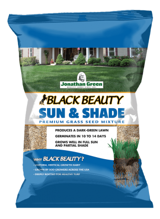 Jonathan Green Black Beauty® Sun & Shade Grass Seed - In store pickup only
