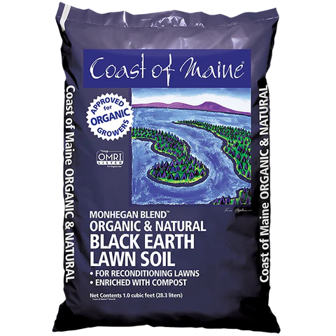 Coast of Maine Monhegan Blend, Black Earth Lawn Soil - Top Soil - In Store Pickup Only